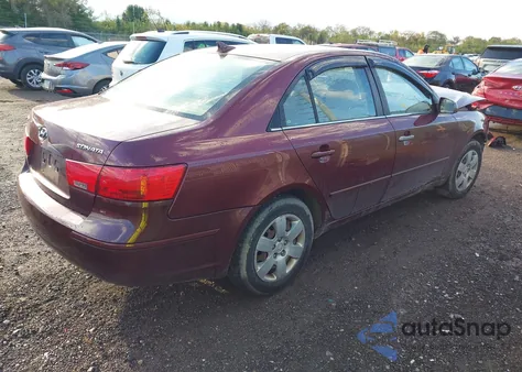 2009 Hyundai Sonata Gls from USA, damaged, VIN 5NPET46C99H552988